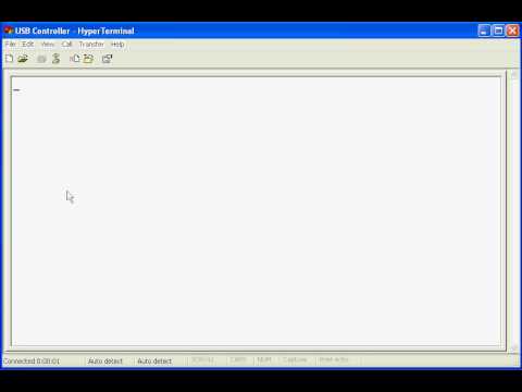 New Connection in HyperTerminal