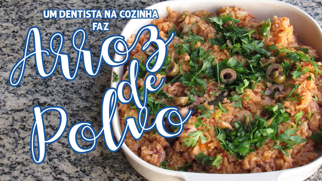ARROZ DE POLVO - Como deixar o polvo macio facilmente | Ingredientes abaixo