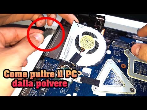 Video: Come Pulire Il Laptop Dalla Polvere A Casa?