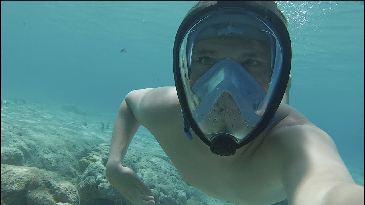 100% Anti Fog Snorkel Mask...Does it work?! | Seabeast AF90 Review