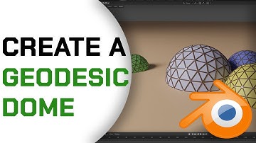 Tutorial: Quickly create a Geodesic Dome in Blender