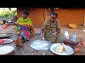 African village lifecooking most appetizing delicious village food for dinner