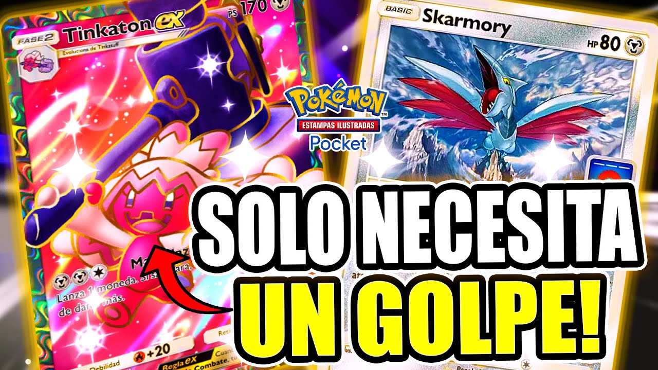 💥El NUEVO MEJOR MAZO de TINKATON EX GANA de UN SOLO GOLPE en Pokemon ...