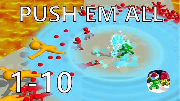 Push‘em All | Gameplay Walkthrough | First Level 1 - 10 (IOS, Android)