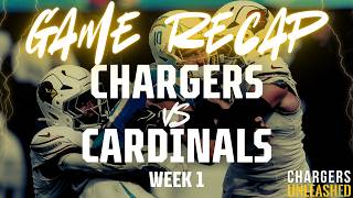 Chargers vs Cardinals Week 1 Recap & Reactions | Embarrassment & Disaster at Sofi | WHAT WAS THAT!? Chargers Unleashed Cardinals Vs Chargers Week 1 Game Preview