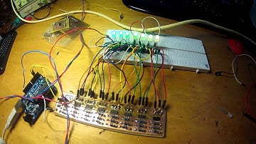 First test on WS2801 coupled with an arduino and RGB-LED