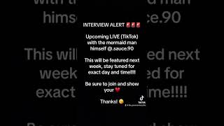 Interview with the man Sauce famous  for his mermaid videos! Stay tuned for details! #trendingshorts Wealth