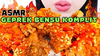 Super Komplit Asmr Semua Menu Geprek Bensu Bikin Perut Melilit