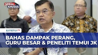 After Meeting with Researchers to Discuss War, Jusuf Kalla Urged the Government to Be Aware of Re...
