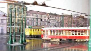 Streetcar-Strassenbahn-Trolley-Tram on automatic layout.wmv