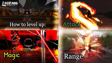 Guide to Leveling Attack, Magic, and Range Stat in Legends Rewritten
