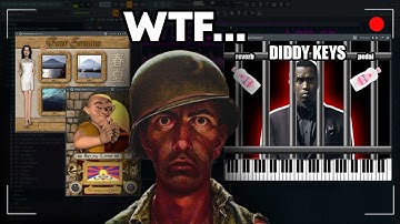 Using the WORST PLUGINS to make BEATS...