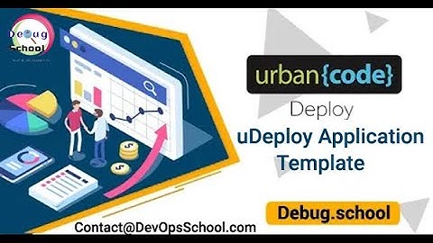 Urbancode Deploy  uDeply Application Template
