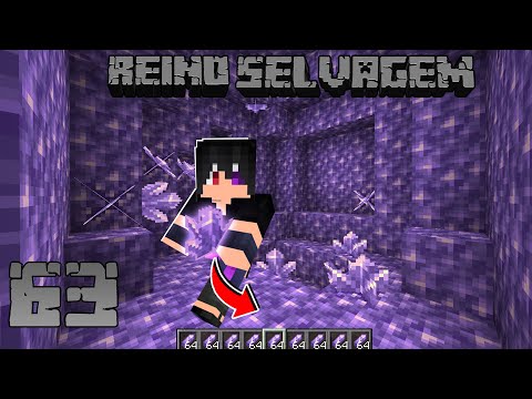 A Melhor Farm de Ametista!! Minecraft Reino Selvagem #63