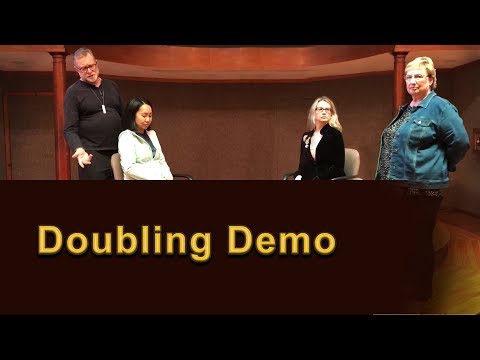 Doubling Demo. With Deborah Shaddy