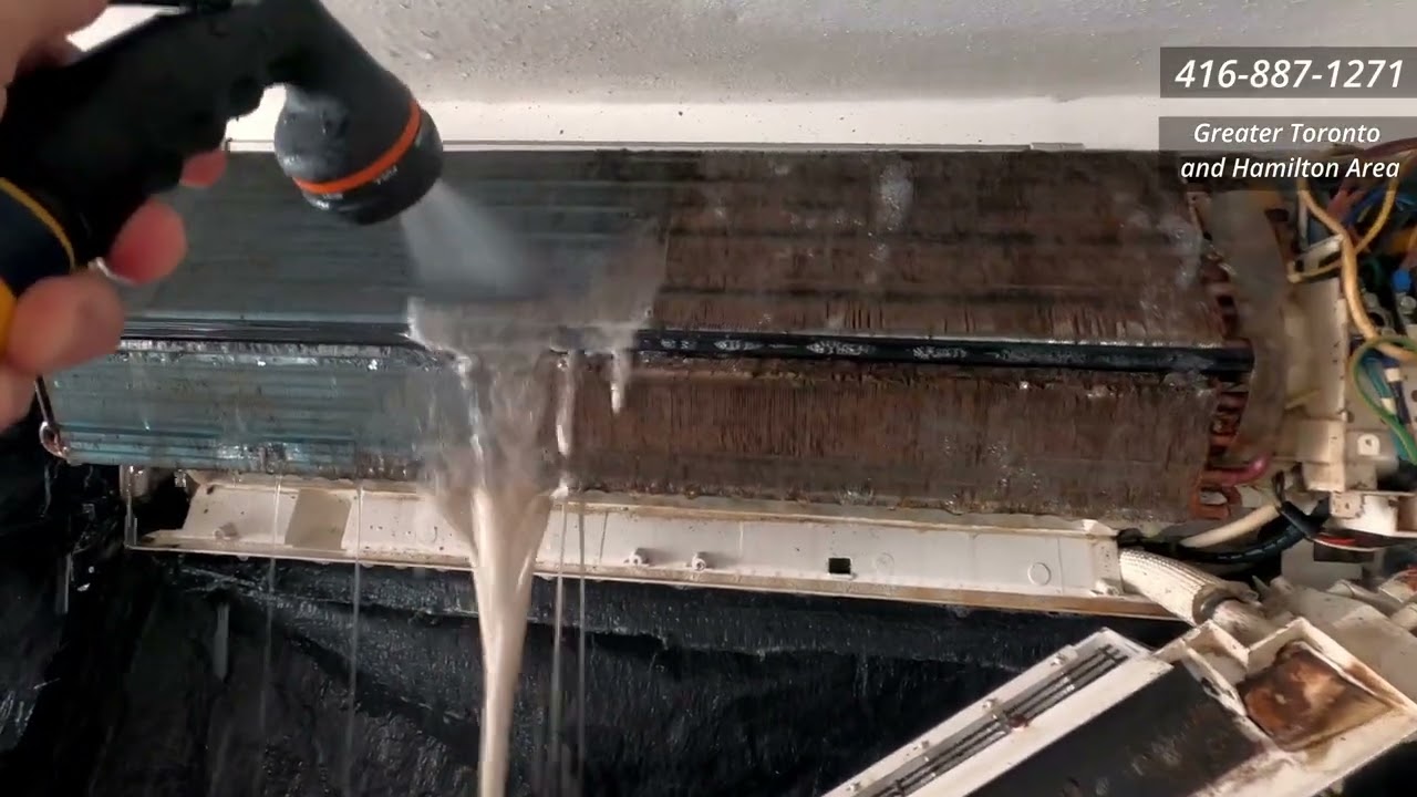 Ductless Air conditioner cleaning Greater Toronto and Hamilton Area