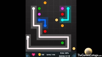 Flow Game Level - 296 [9x9] Basic Pack Connect the Dots