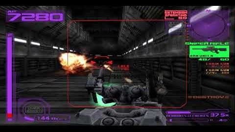Armored Core 2 Another Age - Final mission with max AP tank