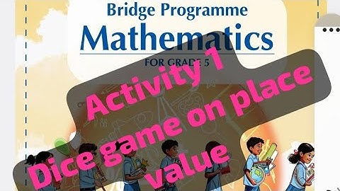 Class5 Bridge programme Maths Activity 1