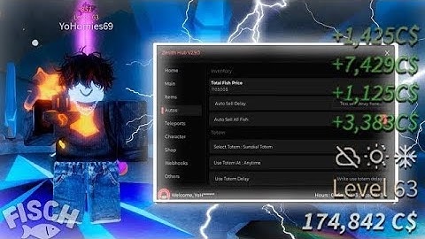 New Working [🐟] Fisch Script Speed Hub X! Mobile/Pc | Autofarm/Inf C$ And More!