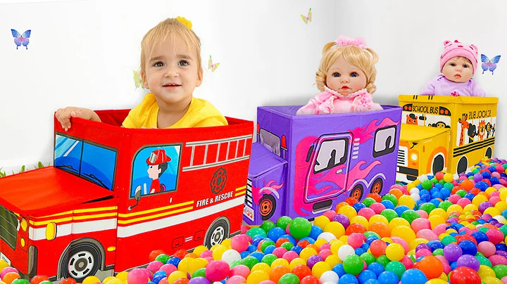 Wheels On The Bus story with Alice  Nursery Rhymes & Kids Songs