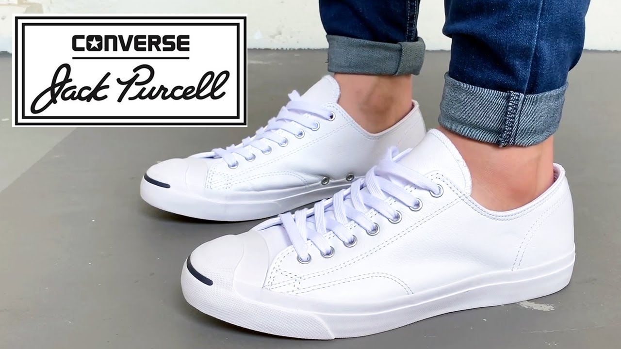 JACK PURCELL LEATHER All White Review 