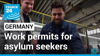 Germany turns to rejected asylum seekers to fill labour shortage • FRANCE 24 English