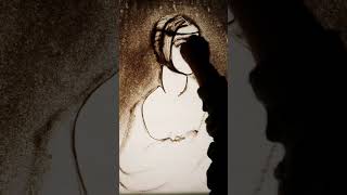 Sand Animation - "Lady with an Ermine"