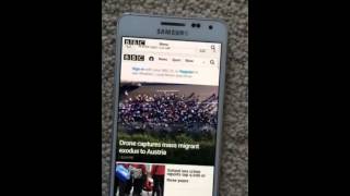 Samsung Galaxy Alpha Screen problem 1