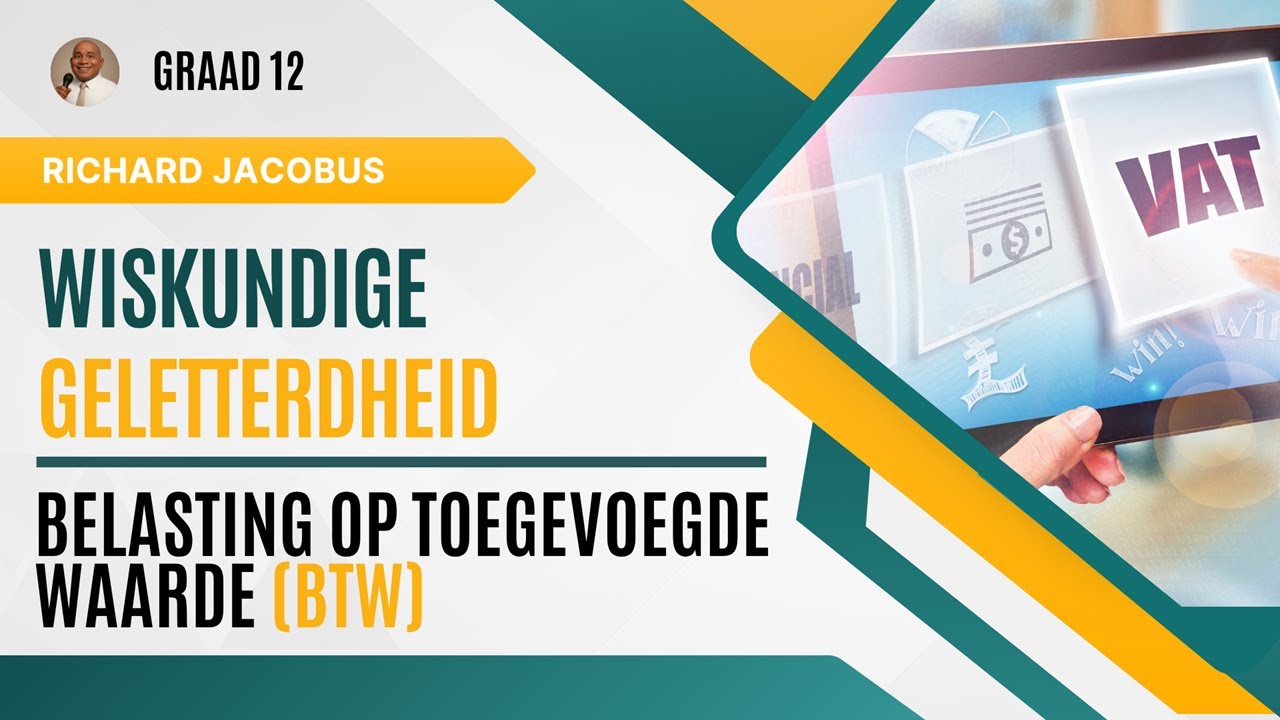 BTW Verduidelik in Eenvoudige Afrikaans (Uiteindelik!)