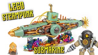 Motorized Lego Steampunk Submarine