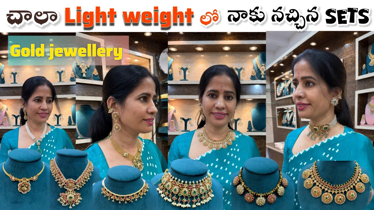 Bridal Gold Jewellery shopping | Kundan Nakshi chowker ,harram , necklaces #goldjewellery #gold