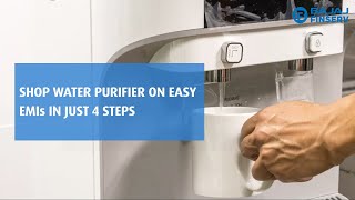 How to shop a Water Purifier on EMI Network | Bajaj Finserv