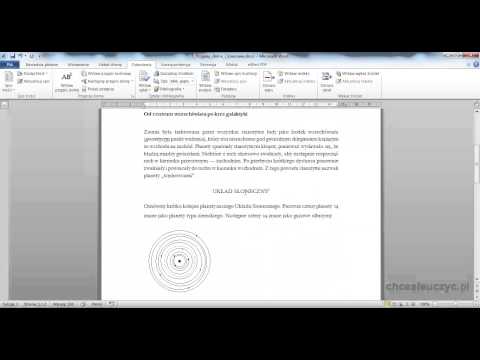 Kurs Microsoft Word 2010 Zaawansowany - [lekcja #5] - Przypisy dolne i końcowe