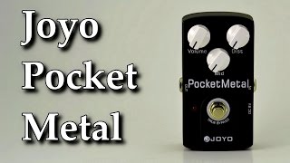 Joyo Pocket Metal JF-35 Guitar Pedal Demo