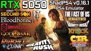 ShadPS4 on RTX 5050 - Test in 12 Games (PS4 Emulator)