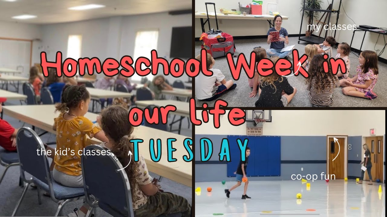 Our Homeschooling Life On Tuesdays: A Day In Our Co-op - YouTube