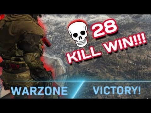 28 KILL WIN WARZONE Record in italia su warzone? - YouTube