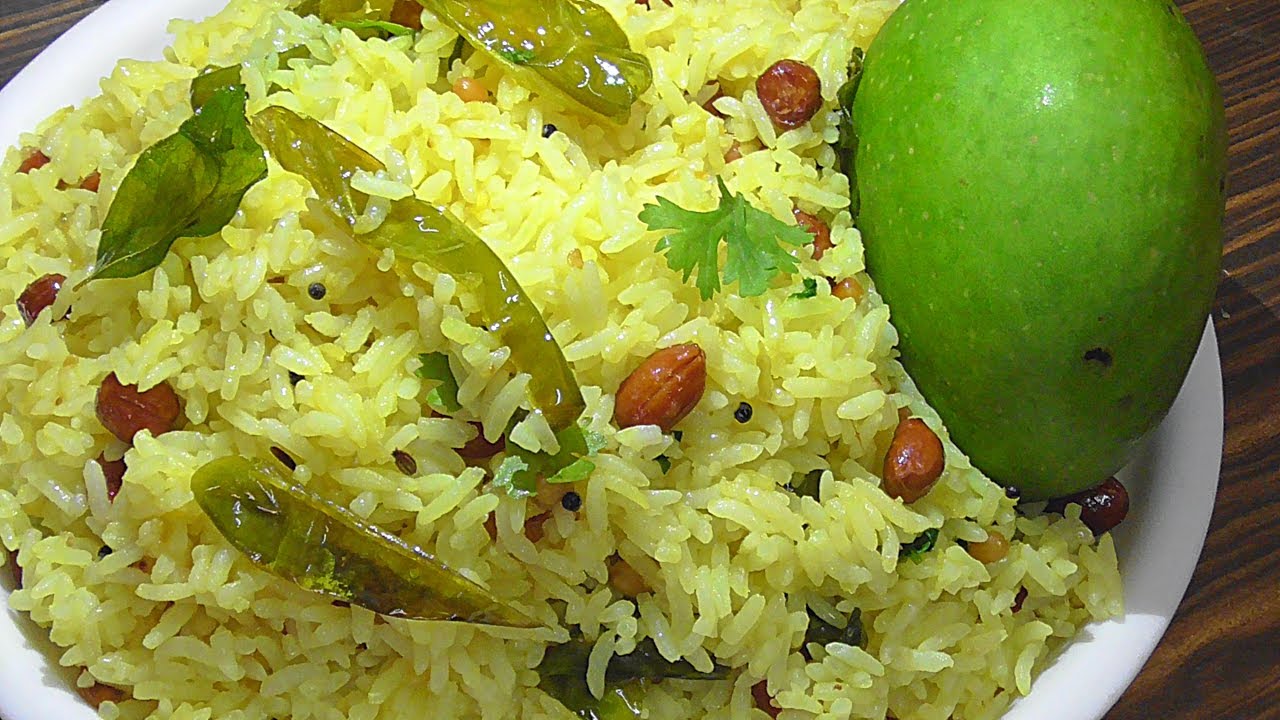 Mango rice(or)mango pulihora//సమ్మర్ స్పెషల్ మామిడికాయ పులిహోర //Mango rice recipe in telugu