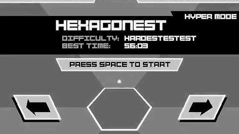 Super Hexagon: Hyper Hexagonest with Ending (75.57s)