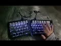 Neon keys cyber feels! #keyboard #fyp #zornher #zh870#foryou #pc #pcgame #pcgamer #trend#cool