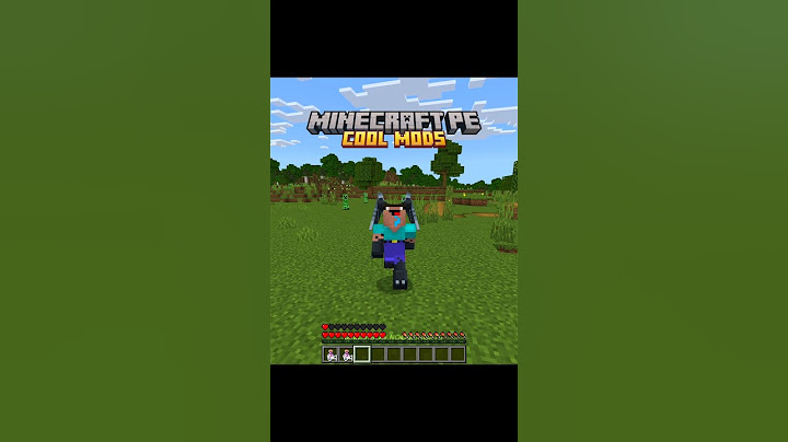 Minecraft PE cool mods 🗿