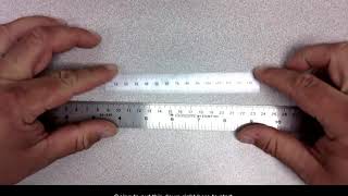 Closed Captioned - Machinist Rule to Measure Parts