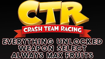 PS Crash Team Racing Cheats