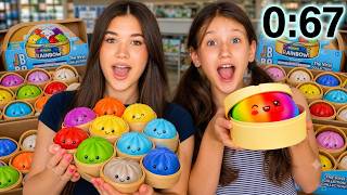 9 MINUTOS para Ganar TODOS los DUMPLINGS Y SQUISHIES VIRALES 😱 Reto Contra Reloj