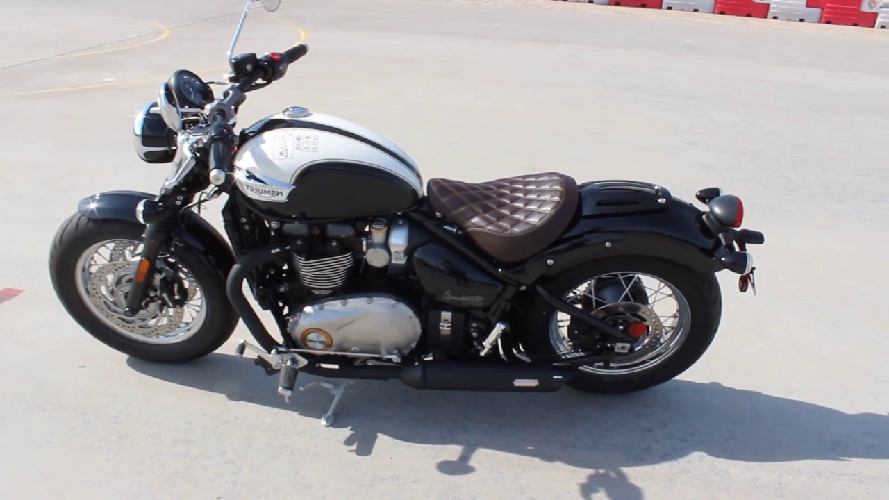 2018 Triumph Bonneville Speedmaster 2 Tone Youtube