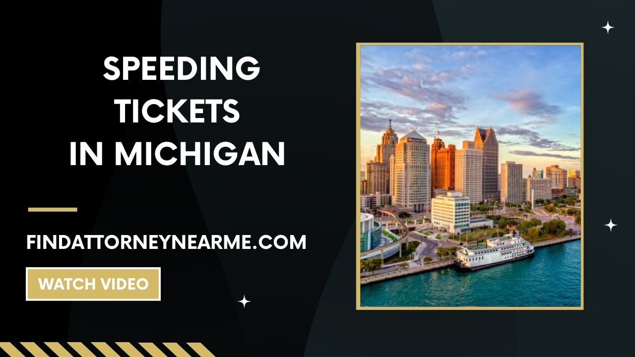 Speeding tickets in Michigan