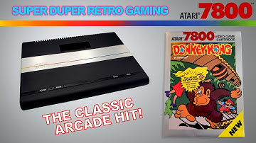 ATARI 7800 - DONKEY KONG - I love it