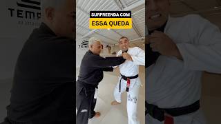 QUEDA NO JIU JITSU 😱 #bjj #jiujitsu