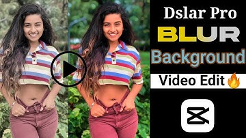 ১ ক্লিকে Normal ভিডিও এর Background Blur করুন | Capcut Video Background Blur Editing Tutorial